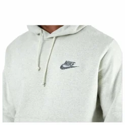 Nike Nsw Hoodie Po Sb Beige Vit Sale