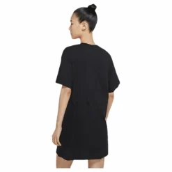 Nike Nsw Icn Clsh Dress Ss Black Svart Hot