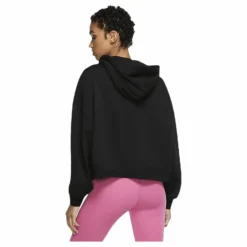 Nike Nsw Icn Clsh Flc Hoodie Ft Black Svart Hot
