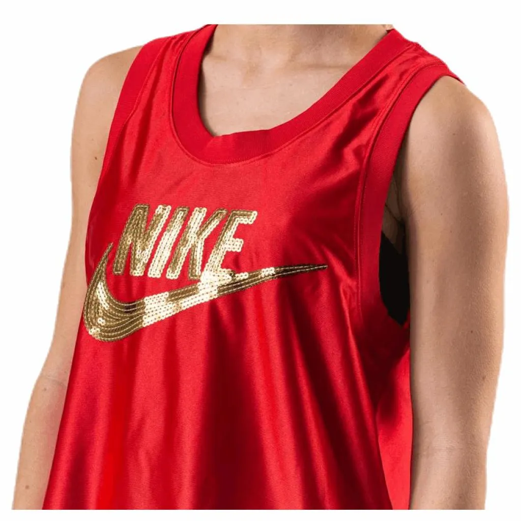 Nike NSW Jersey GLM DNK Red Röd Clearance