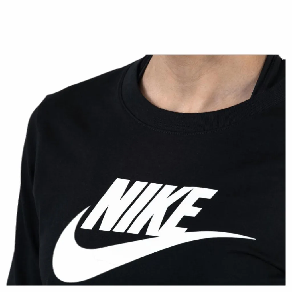 Nike Nsw Ls Sweater White/Black Svart New