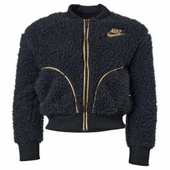 Nike NSW Sherpa Shine Bomber Junior Black Svart Outlet