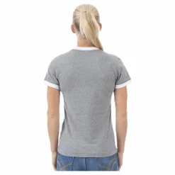Nike NSW SS Top Ringer White/Grey Vit och Grå Hot