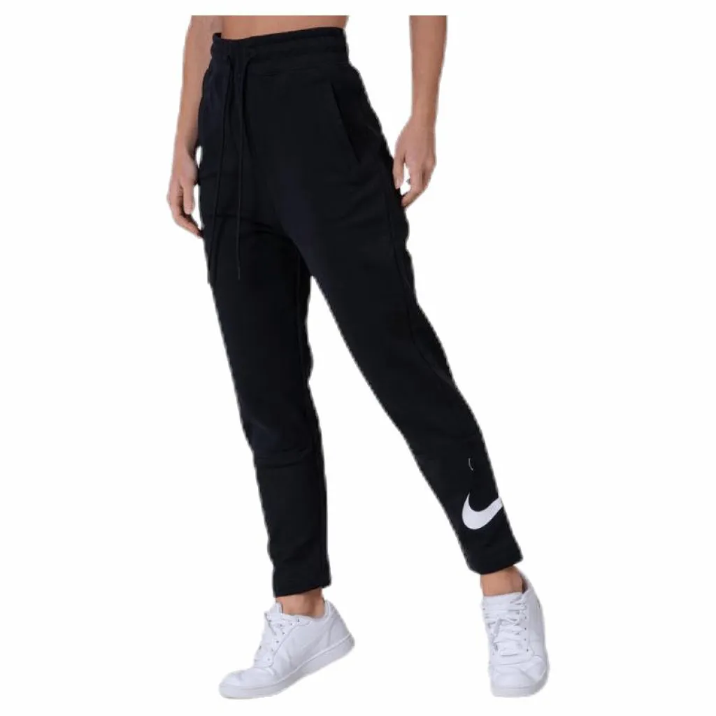 Nike Nsw Swoosh Pant Ft White/Black Svart Online