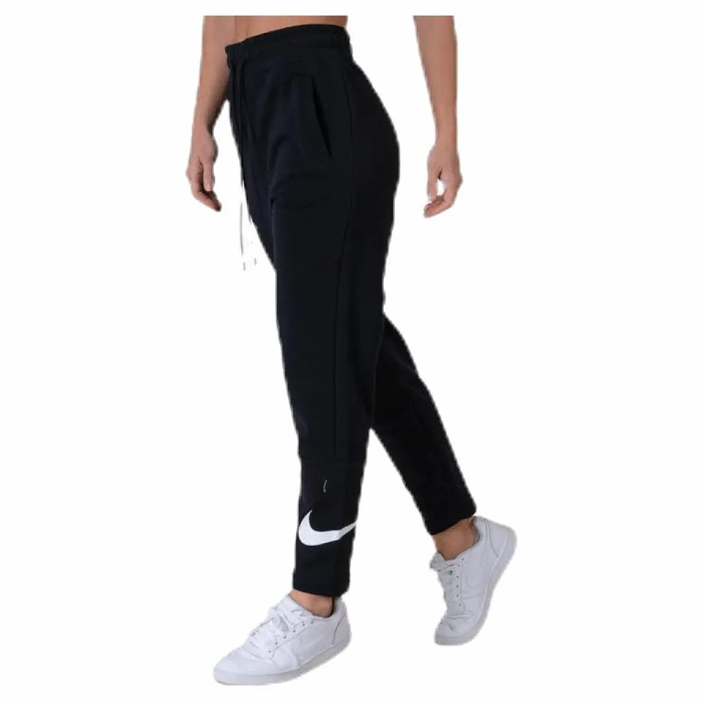 Nike Nsw Swoosh Pant Ft White/Black Svart Online