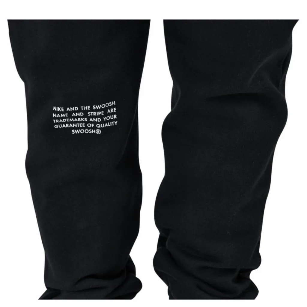 Nike Nsw Swoosh Pant Ft White/Black Svart