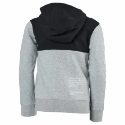 Nike NSW Swoosh Zip Hoodie Junior Grey Grå New