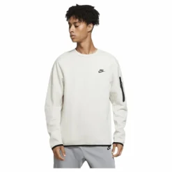 Nsw Tch Flc Crw Beige*Nike Clearance
