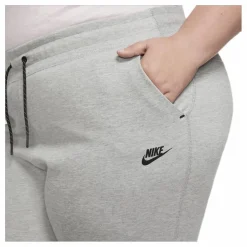 Nike Nsw Tch Flc Pant Plus Grey Grå Clearance
