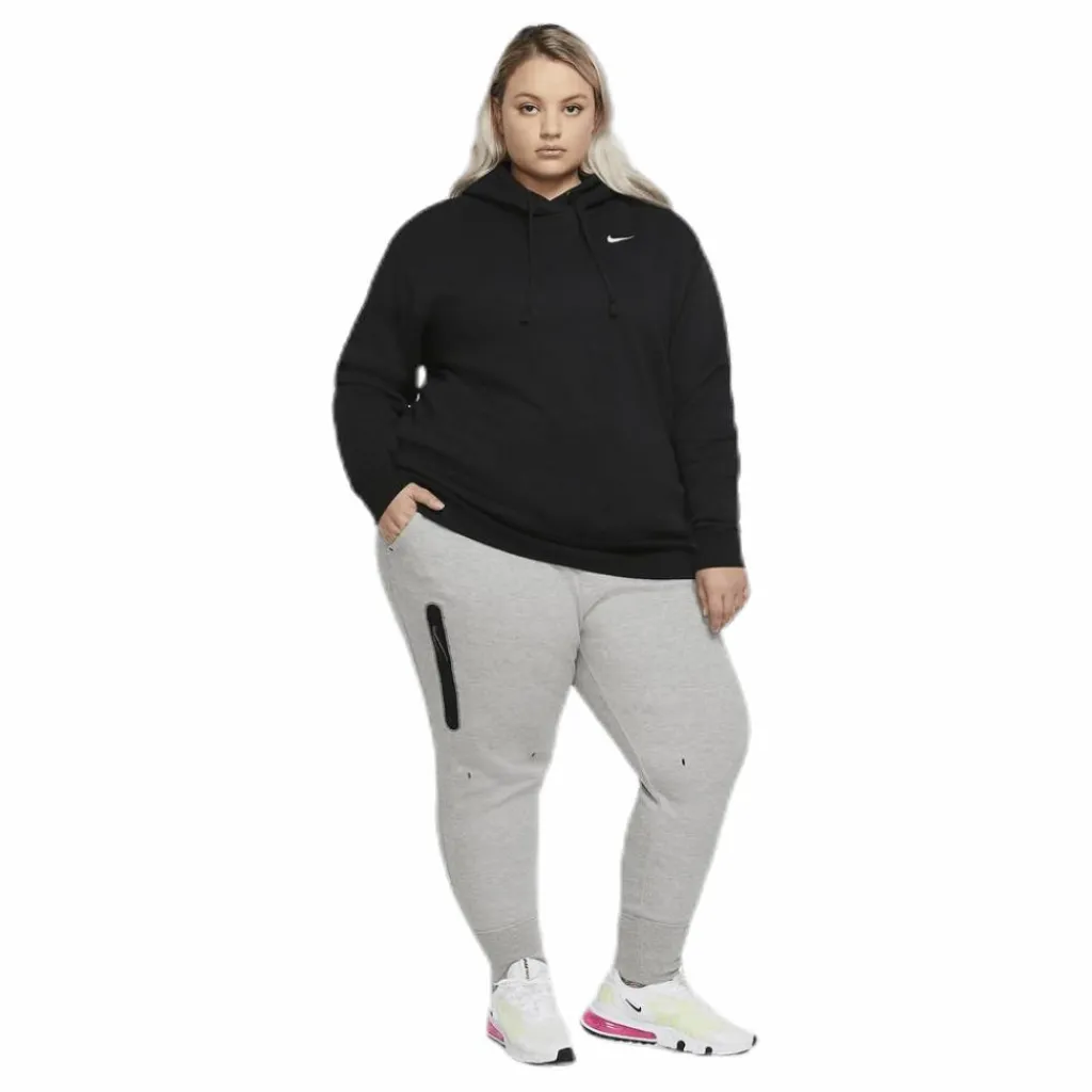 Nike Nsw Tch Flc Pant Plus Grey Grå Clearance