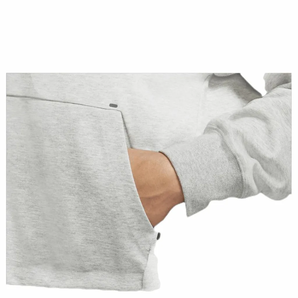 Nike Nsw tch flc wr hoody fz plus Grey Grå Outlet