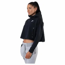 Nike Nsw Tech Fleece Po Hoodie White/Black Svart New