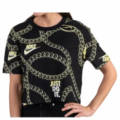 NSW Tee Glam Dunk Croap Black*Nike New
