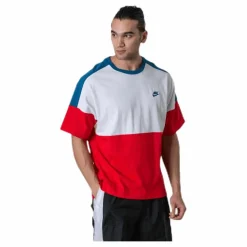 Nike Nsw Top CB Blue/White/Red Flerfärgad Outlet