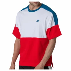Nike Nsw Top CB Blue/White/Red Flerfärgad Outlet