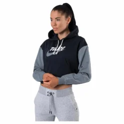 Nike Nsw Varsity Hoodie Black Svart New