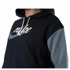 Nike Nsw Varsity Hoodie Black Svart New