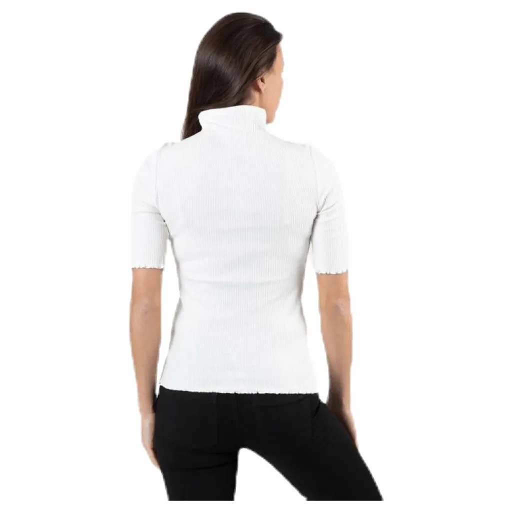 Nukisa 2/4 Mock Neck Top Bc White*Pieces Best