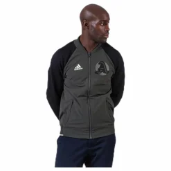 adidas NY M V. City Jacket Brown Svart New