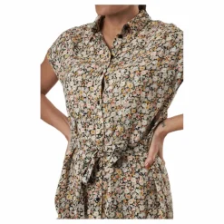 Pieces Nya Ss Shirt Dress Black Svart Discount