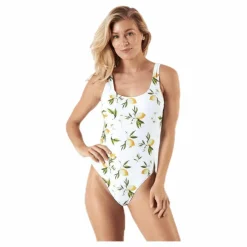 Waikani Beachwear Nyree Swimsuit Yellow Gul Sale