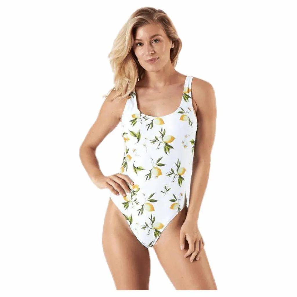 Waikani Beachwear Nyree Swimsuit Yellow Gul Sale