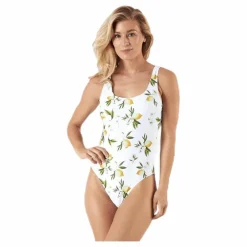 Waikani Beachwear Nyree Swimsuit Yellow Gul Sale