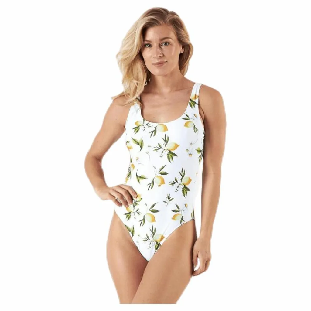Waikani Beachwear Nyree Swimsuit Yellow Gul Sale