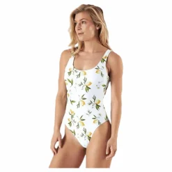 Waikani Beachwear Nyree Swimsuit Yellow Gul Sale