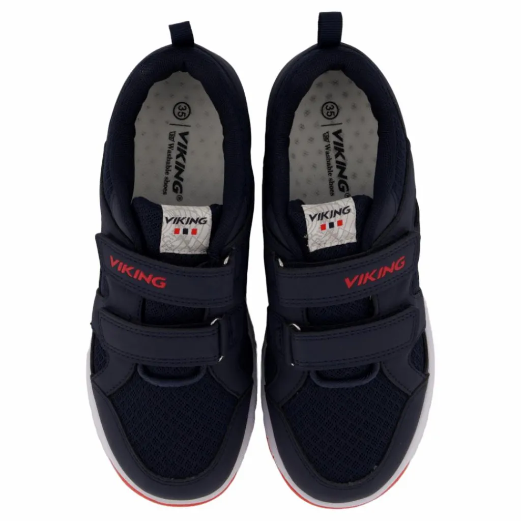 Viking Odda Low Navy/red Blå och Röd Sale