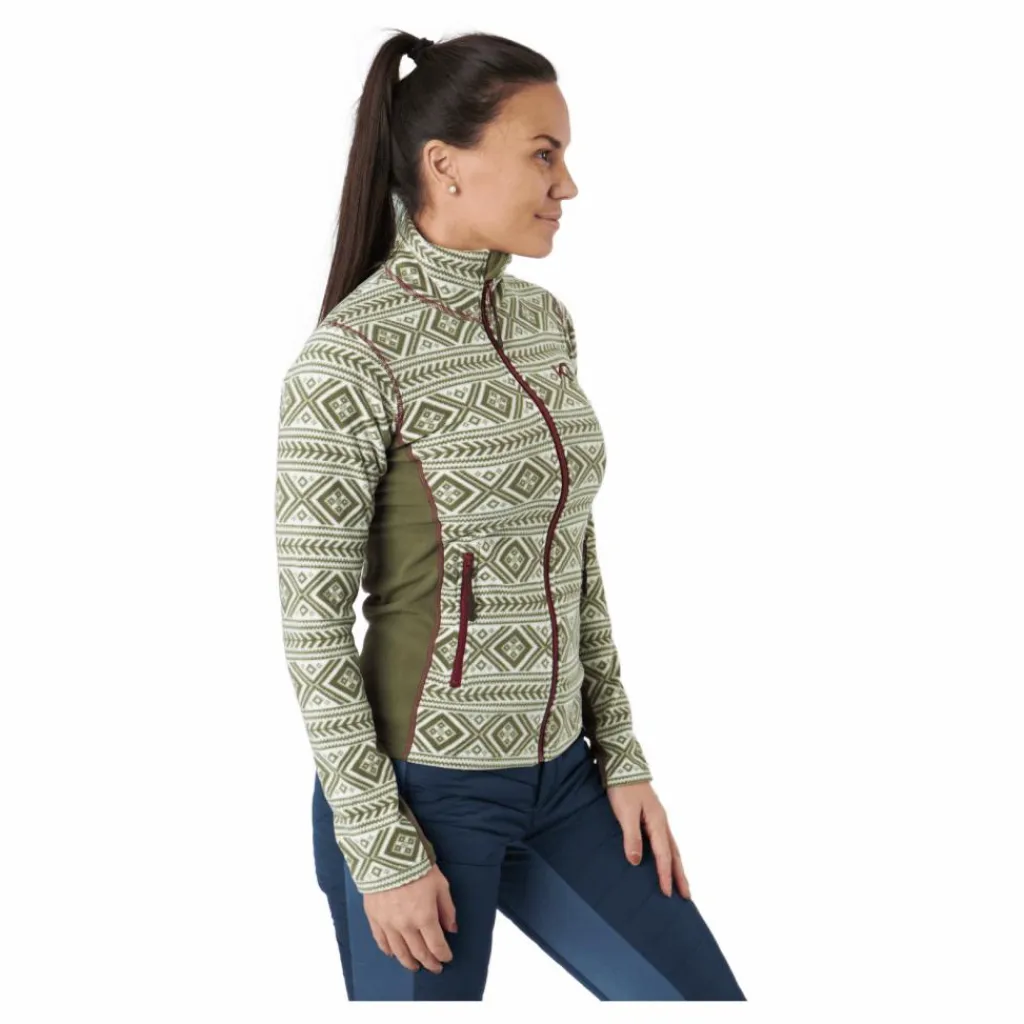 Kari Traa Olga Fleece Tweed Flerfärgad Discount