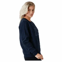 Svea Olivia Crew Blue Blå Sale