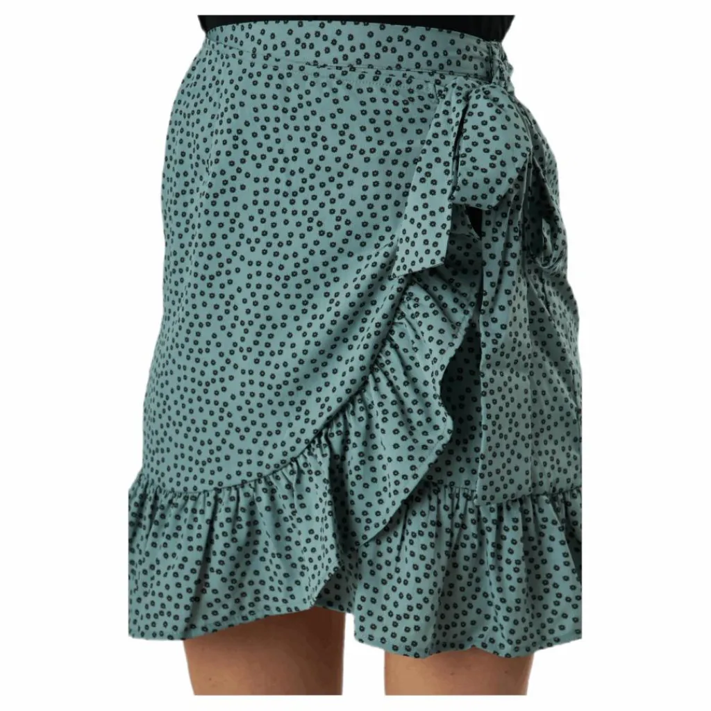Only Olivia Wrap Skirt Wvn Green Grön Clearance