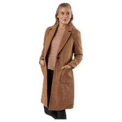 Olivia-Astrid Wool Coat  Otw Brown*Only Sale