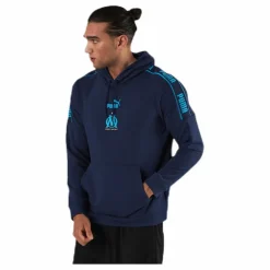 Olympique Marseille Culture Hoody II Blue*Puma New