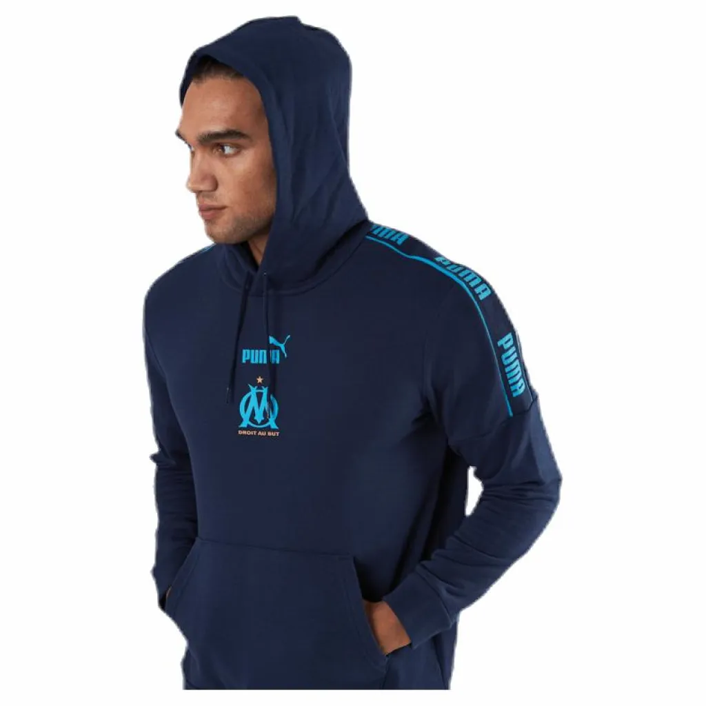 Olympique Marseille Culture Hoody II Blue*Puma New