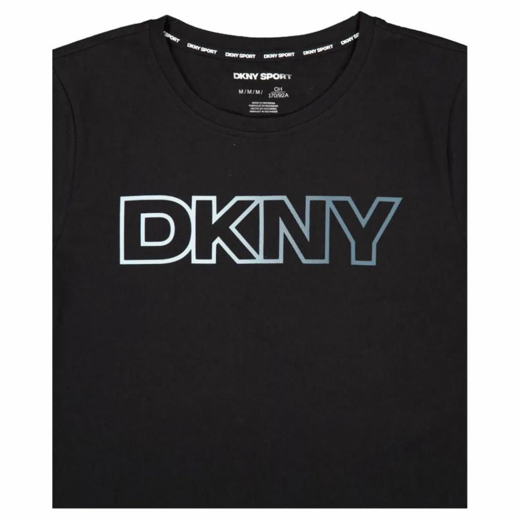 DKNY Sport Ombre Outline Logo C Black/mineral Ombre Svart Hot