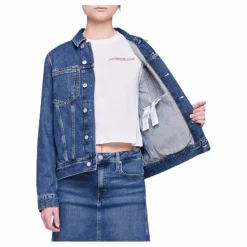 Omega Embroidered Trucker Gray*Calvin Klein
