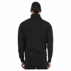 Kappa Omini Sweat Jacket Black Svart Outlet