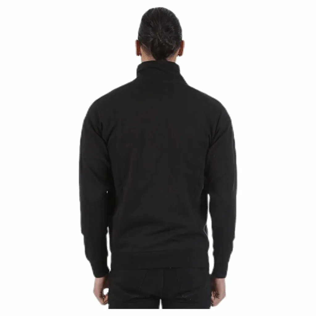 Kappa Omini Sweat Jacket Black Svart Outlet