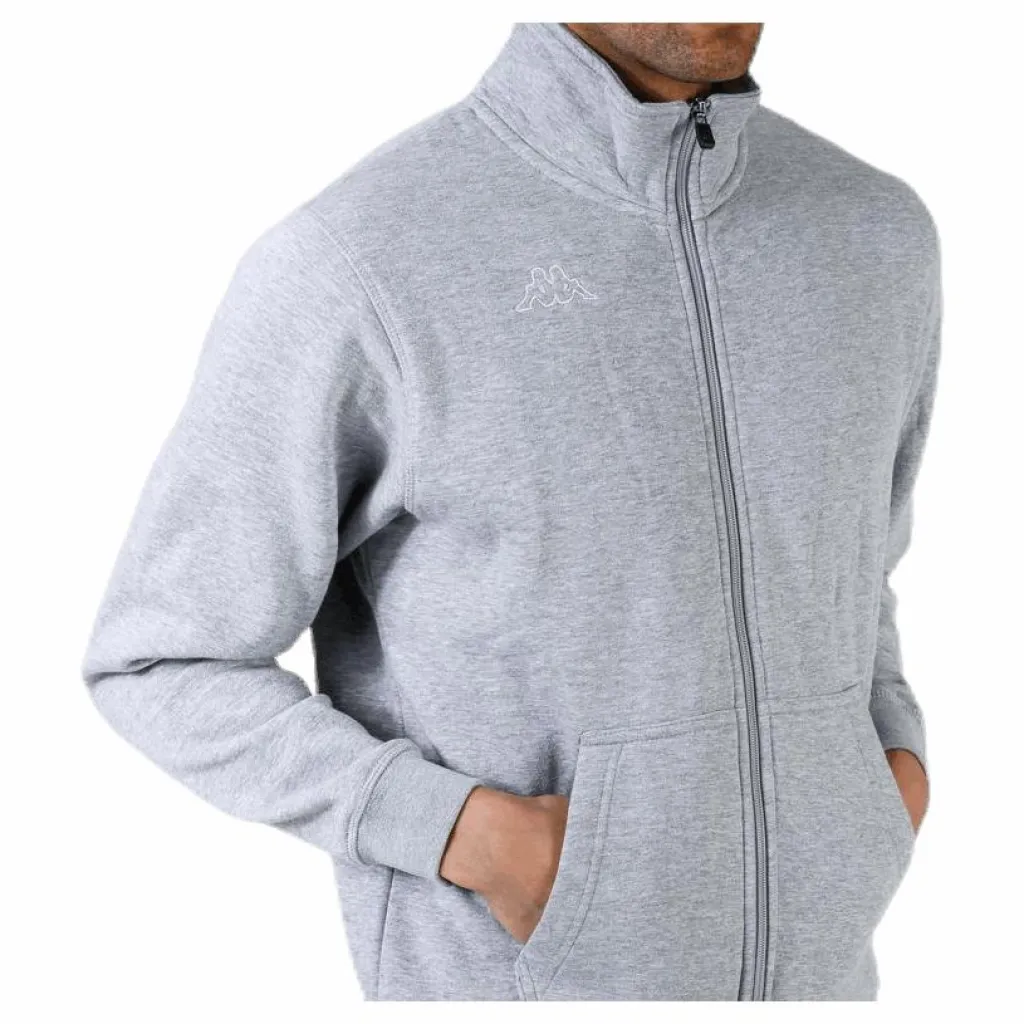 Kappa Omini Sweat Jacket Grey Grå Outlet