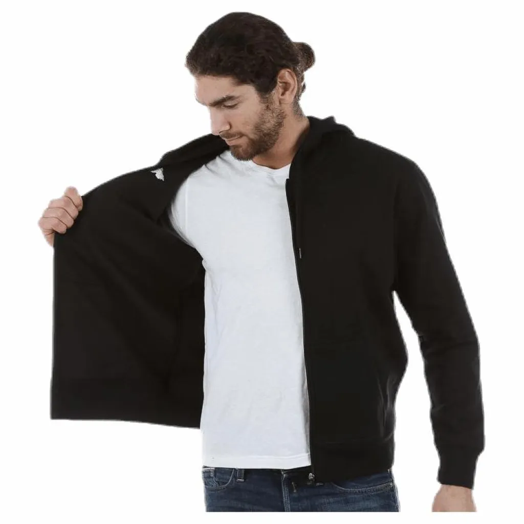 Kappa Omni FZ Sweathood Black Svart Discount