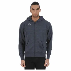 Kappa Omni FZ Sweathood Blue Blå Sale