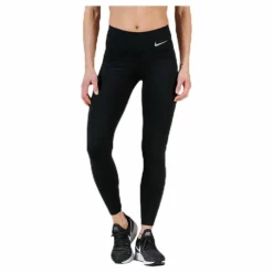 Nike One Lux 7/8 Tights Black/Grey Svart Clearance
