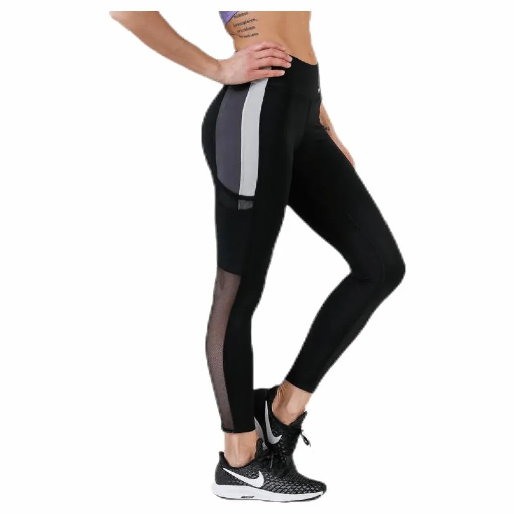 Nike One Lux 7/8 Tights Black/Grey Svart Clearance