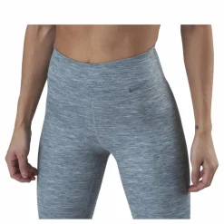 One Luxe Heathered Mid Tight Grey*Nike Clearance