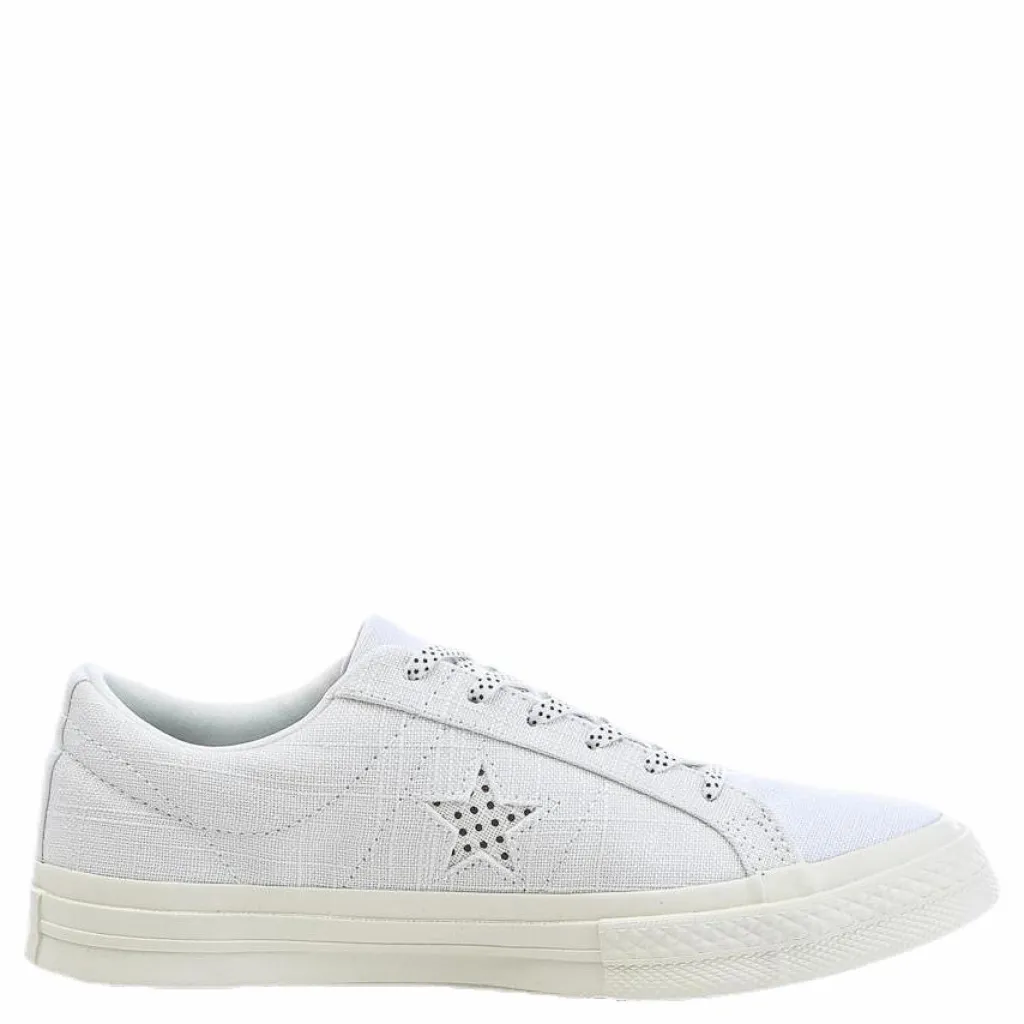 Converse One Star White/Black Vit och Svart Sale