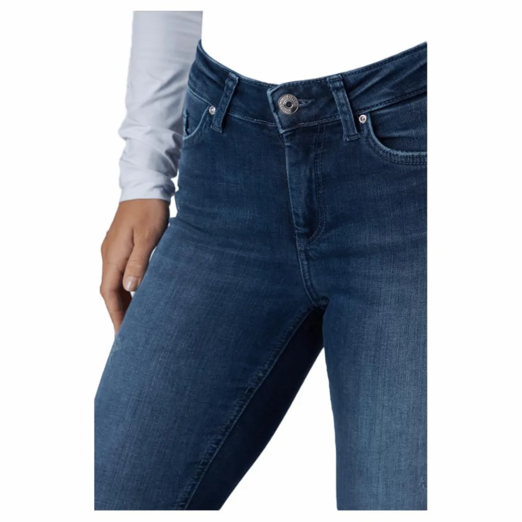 Onlblush Life Mid Sk Ank Raw R Dark Blue Denim*Only Best