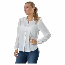 Only Onlcloudy  Ls Shirt  Wvn Cloud Dancer Vit Hot