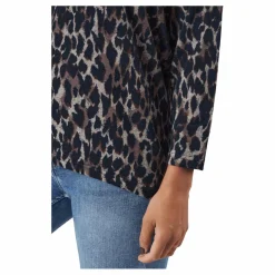 Only Onlelcos 4/5 Aop Top Jrs Noos Taupe Gray Flerfärgad Best
